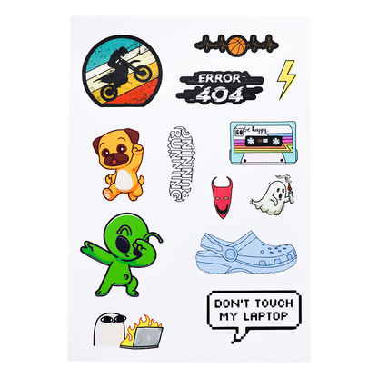 Retro Rebels Vinyl Sticker Pack