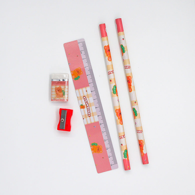 Kawaii Pencil Box Gift Set