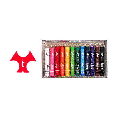 Tales Oil Pastels - 12 Shades