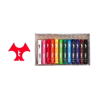 Tales Oil Pastels - 12 Shades