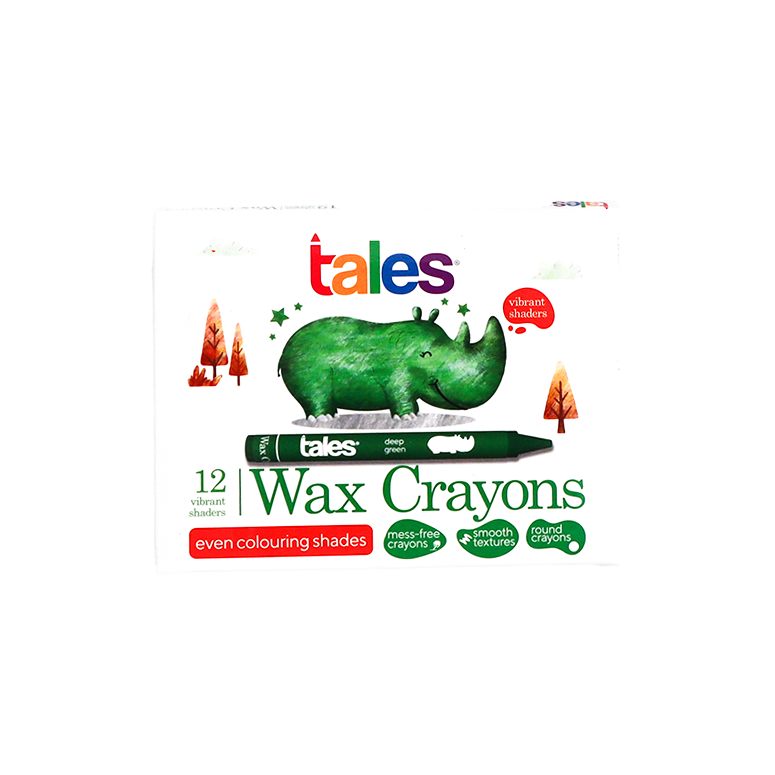 Tales Wax Crayons - 12 Shades