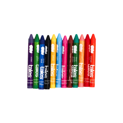 Tales Wax Crayons - 12 Shades
