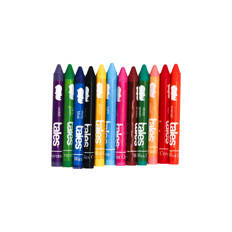 Tales Wax Crayons - 12 Shades