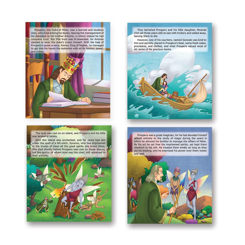 The Tempest: Illustrated Stories from Shakespeare for Kids