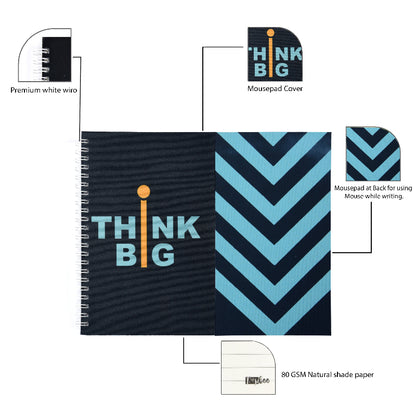 Think Big Mouse Pad Notebook
