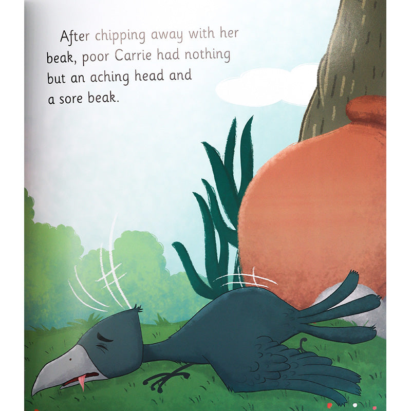 The Thirsty Crow - Aesop’s Fable with a Clever Twist for Young Readers