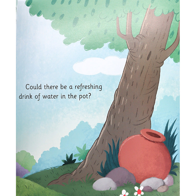 The Thirsty Crow - Aesop’s Fable with a Clever Twist for Young Readers