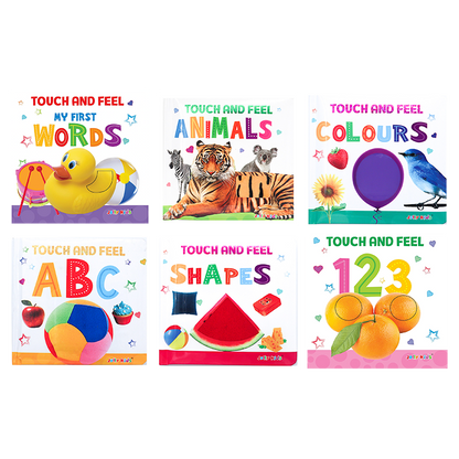 Touch & Feel: 6-Book Sensory Discovery Bundle