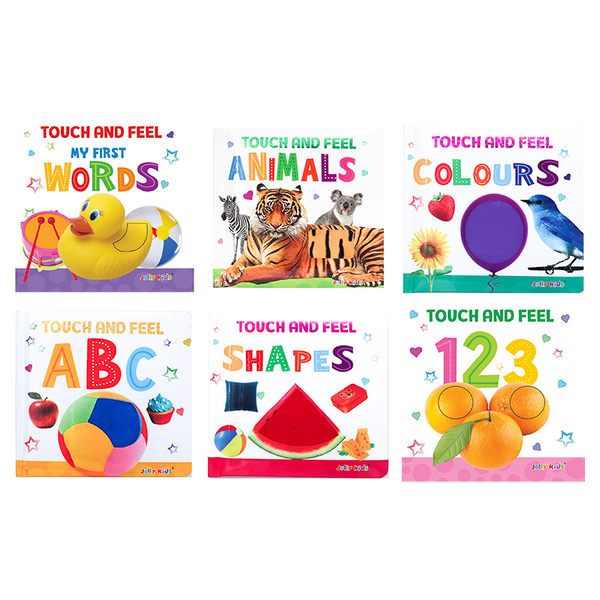 Touch & Feel: 6-Book Sensory Discovery Bundle