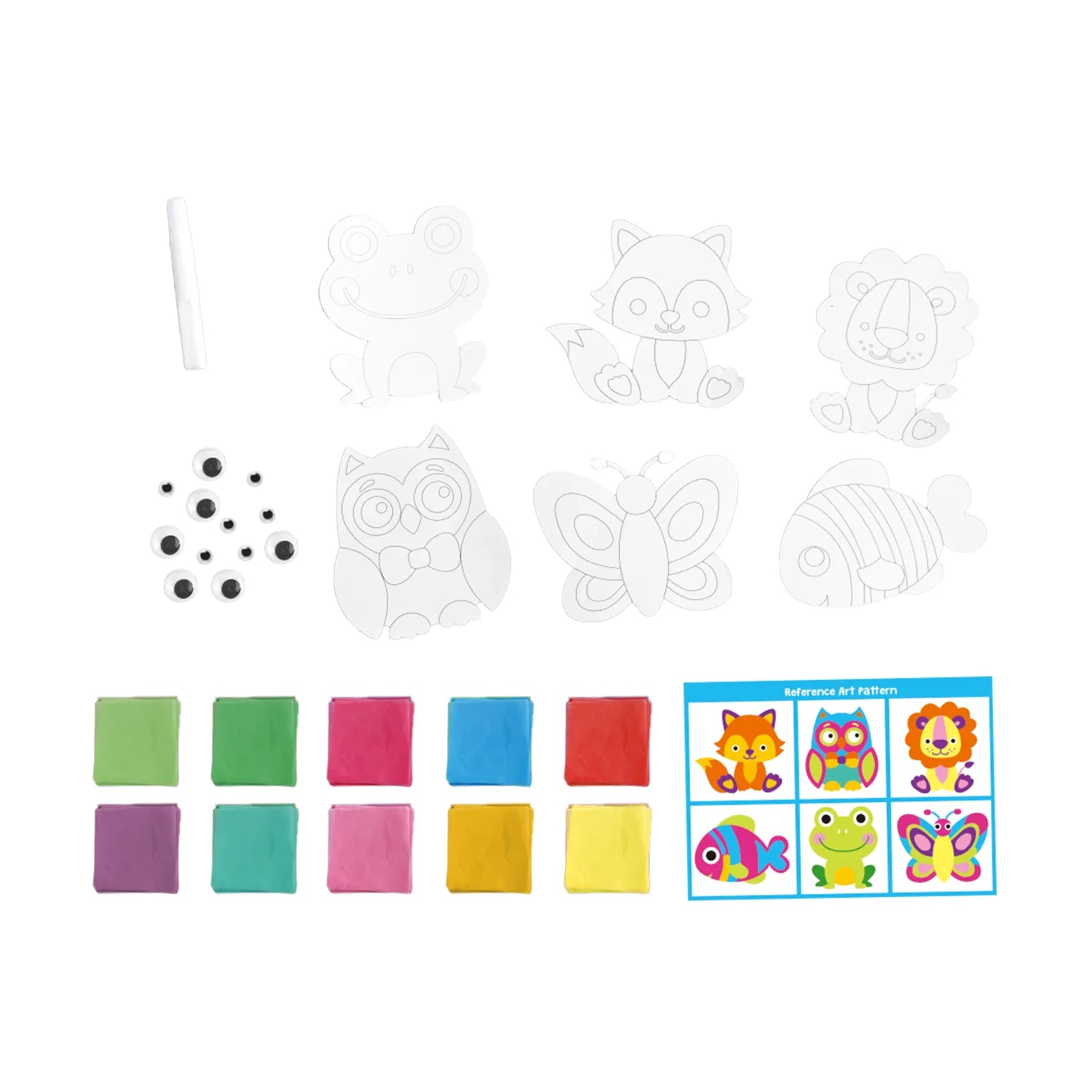 Toy Tissue Art & Craft Kit DIY Kits