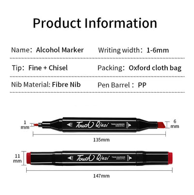 Excellent Twin Alcohol Marker Set with great colour choices. 36 colours