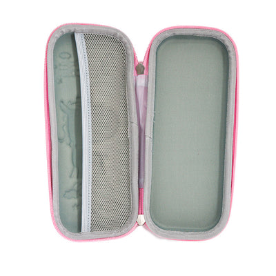 Magic Unicorn Hardtop Pencil Case – Pink Zipper Stationery Organiser