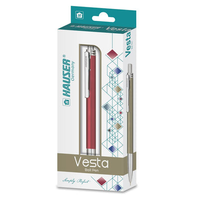 Hauser Ball Pen with smooth blue ink, no smearing or stuttering