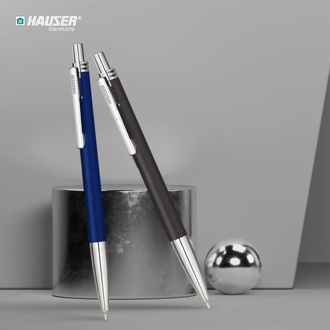 Hauser ball pen retractable and refillable