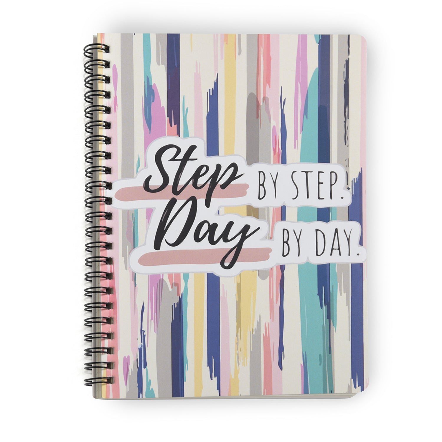 Step By Step Day By Day Dotted A5 Wiro Journal - Journals