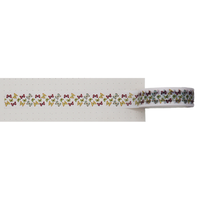 washi tape ideal for decorating journals, scrapbooks, greeting cards, gift wrapping, and other DIY projects.