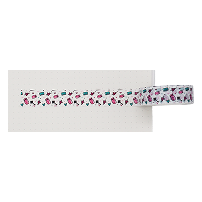 Decorate cards and gifts with love washi tape