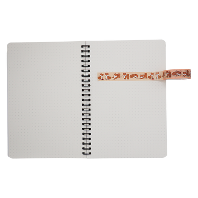 Washi tape ideal for decorating journals, scrapbooks, greeting cards, and other DIY projects.