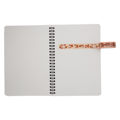 Washi tape ideal for decorating journals, scrapbooks, greeting cards, and other DIY projects.