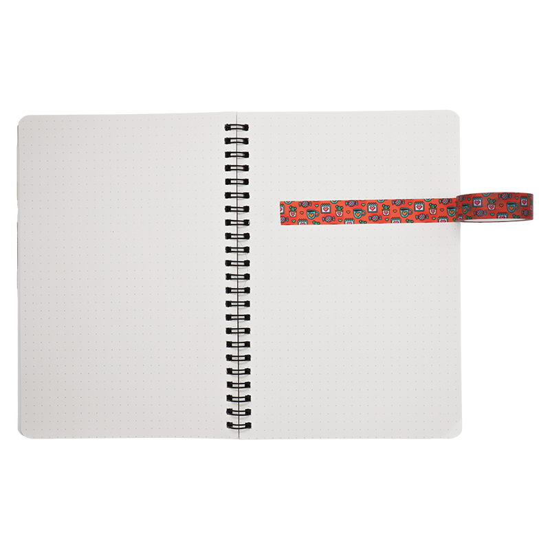 Washi tape ideal for decorating journals, scrapbooks, greeting cards, gift wrapping, and other DIY crafts.