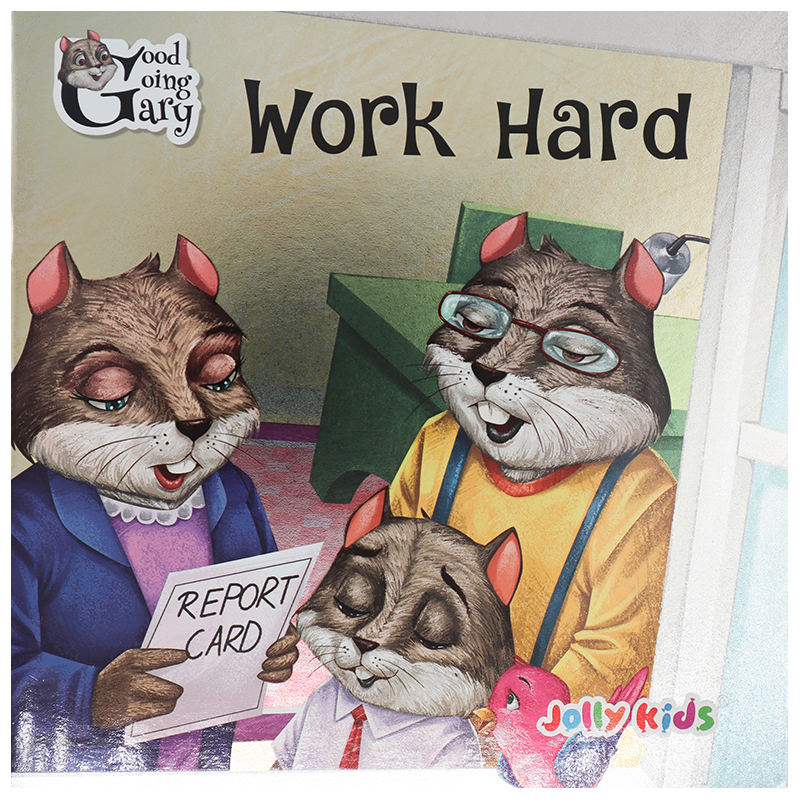 Work Hard Storybook doodleverse