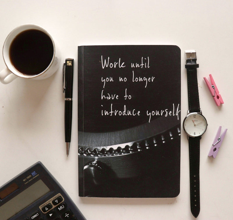 Work Until Notebook A5