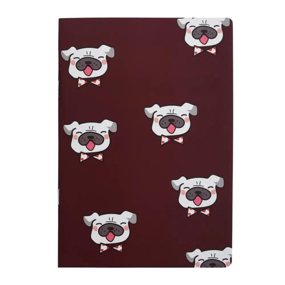 A5 Cute Animal Notebooks - Set of 4 Unruled for Doodling & Writing - Notebook