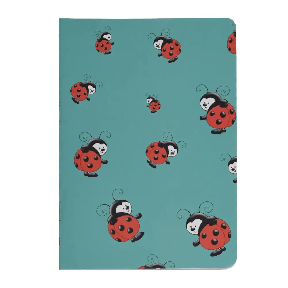 A5 Cute Creatures Notebooks - Set of 4 Unruled Notebooks for Everyone - Notebook