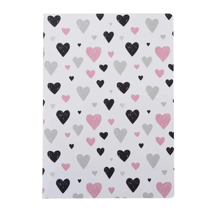 A5 ’Abstract & Fruits’ Notebook Set - 4 Cute Unruled Journals - Journals