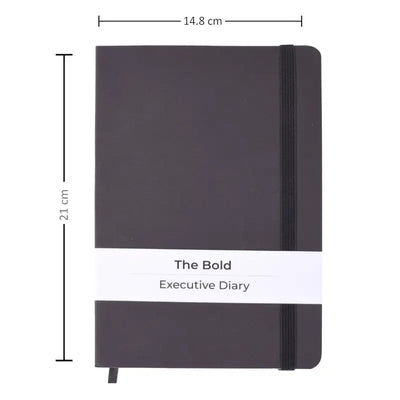 A5 Size Executive Dairy | Black