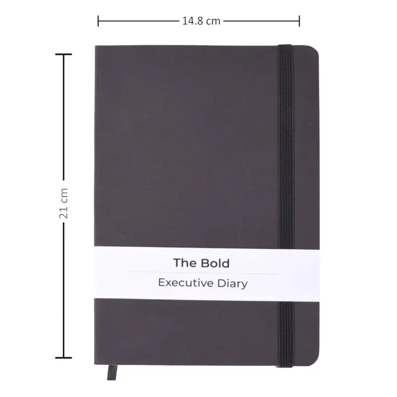 A5 Size Executive Dairy | Black