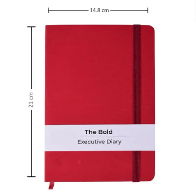 A5 Size Executive Notebook | Red