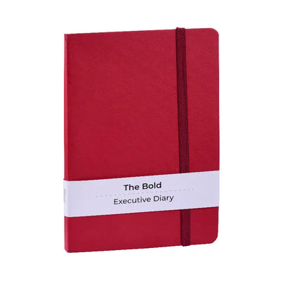 A5 Size Executive Notebook | Red
