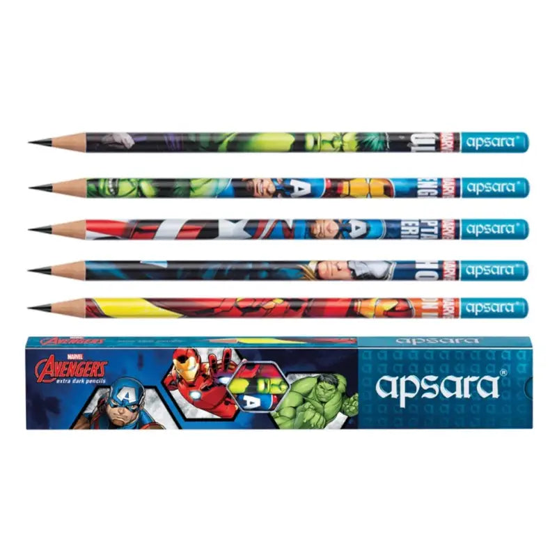 Apsara Marvel Extra Dark HB Pencils
