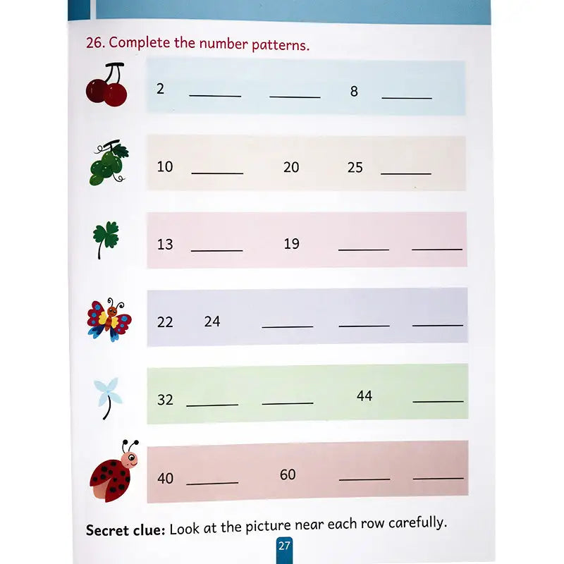 Clever Beaver Series - Maths Activity Workbook Age 6 +