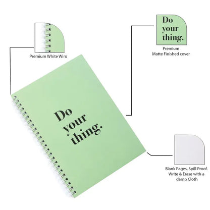 Rewriteable Notebook Do Your Thing