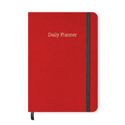 A5 Size Executive Daily Planner | Red