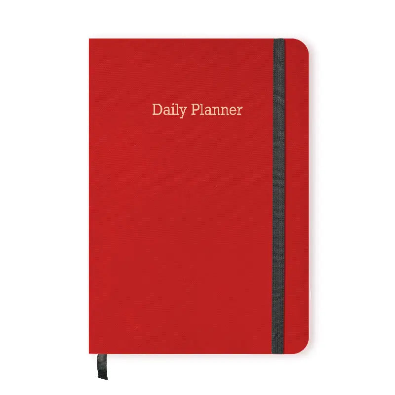 A5 Size Executive Daily Planner | Red