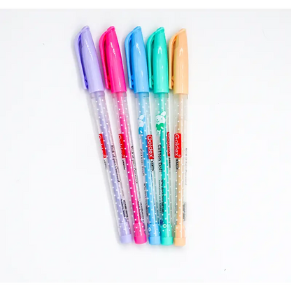 Goldex Cotton Doll Ball Pen Colour Blue 0.7mm - ball pen