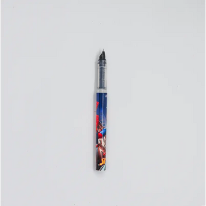 Hauser Inx Spiderman Liquid Ink Fountain Pen Blue with 2 Cartridges - Fountain Pen
