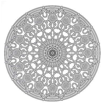 Mandala Adult Colouring book