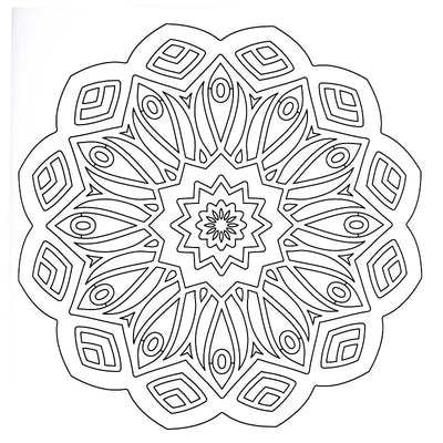 Mandala Adult Colouring book
