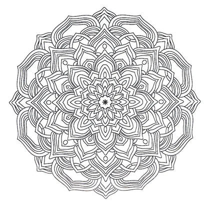Mandala Adult Colouring book
