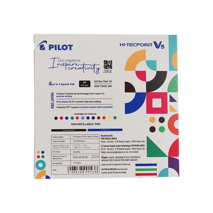 Pilot V5 Rainbow Hi-Tecpoint Pen