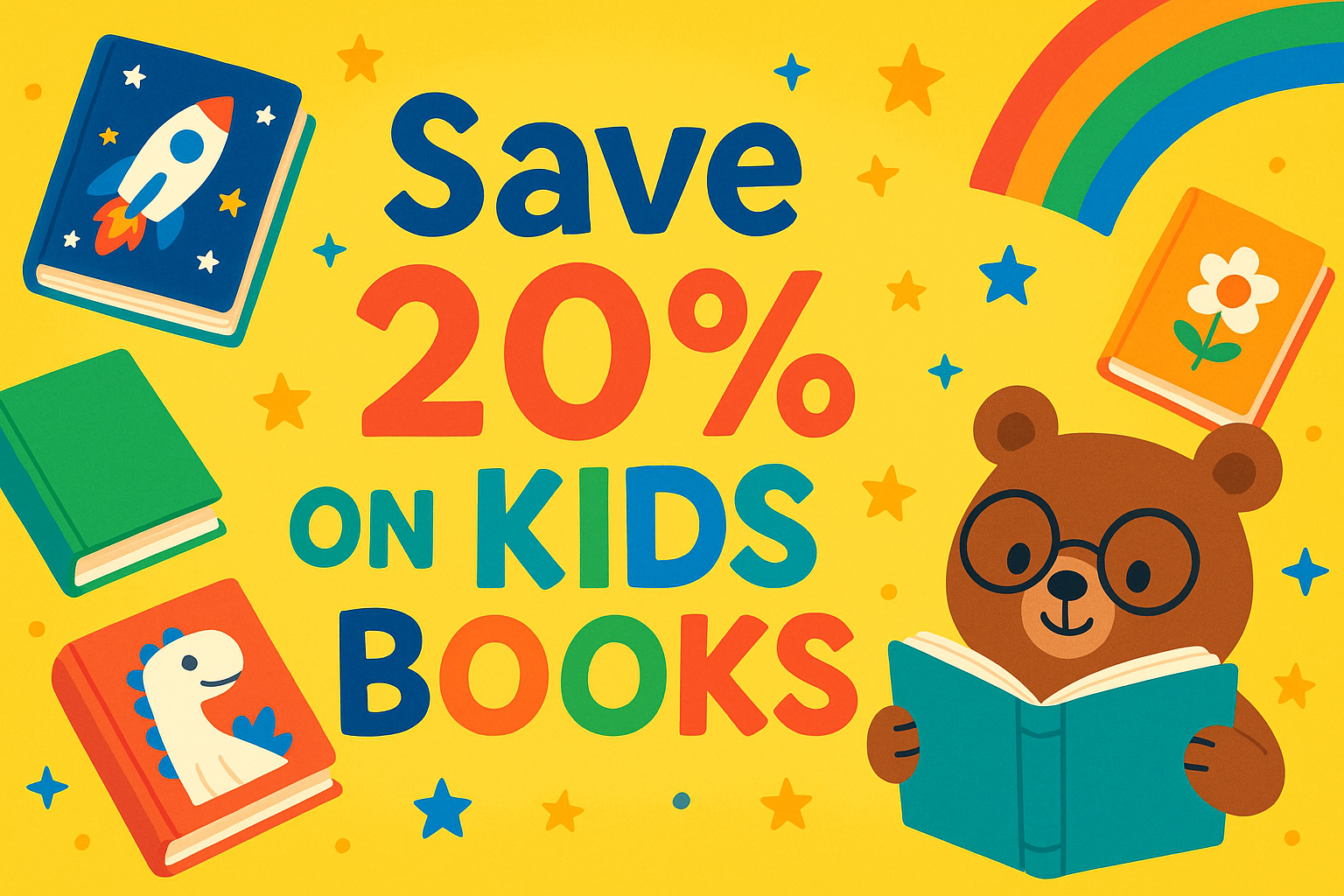 Save 20% on Kids Books
