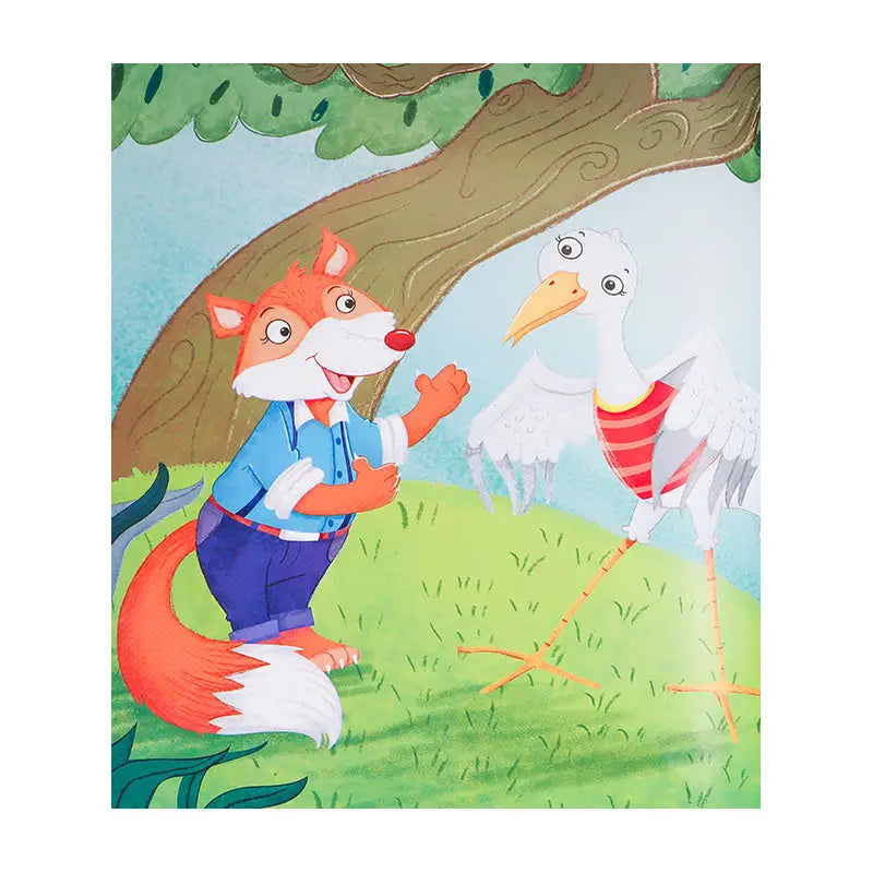 Fox And Crane