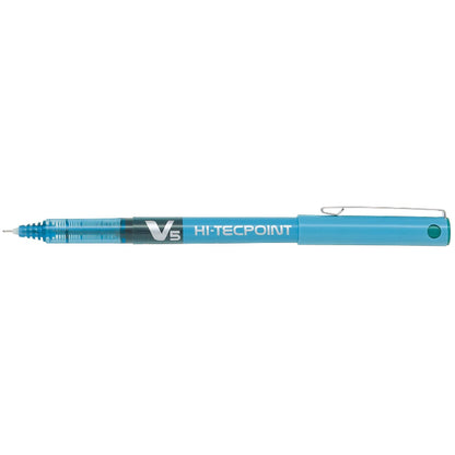 turquoise colour 'Pilot V5' hi-tecpoint pen