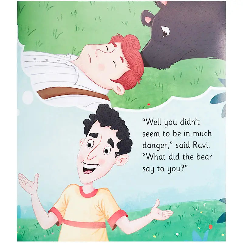 Two Friends And Bear